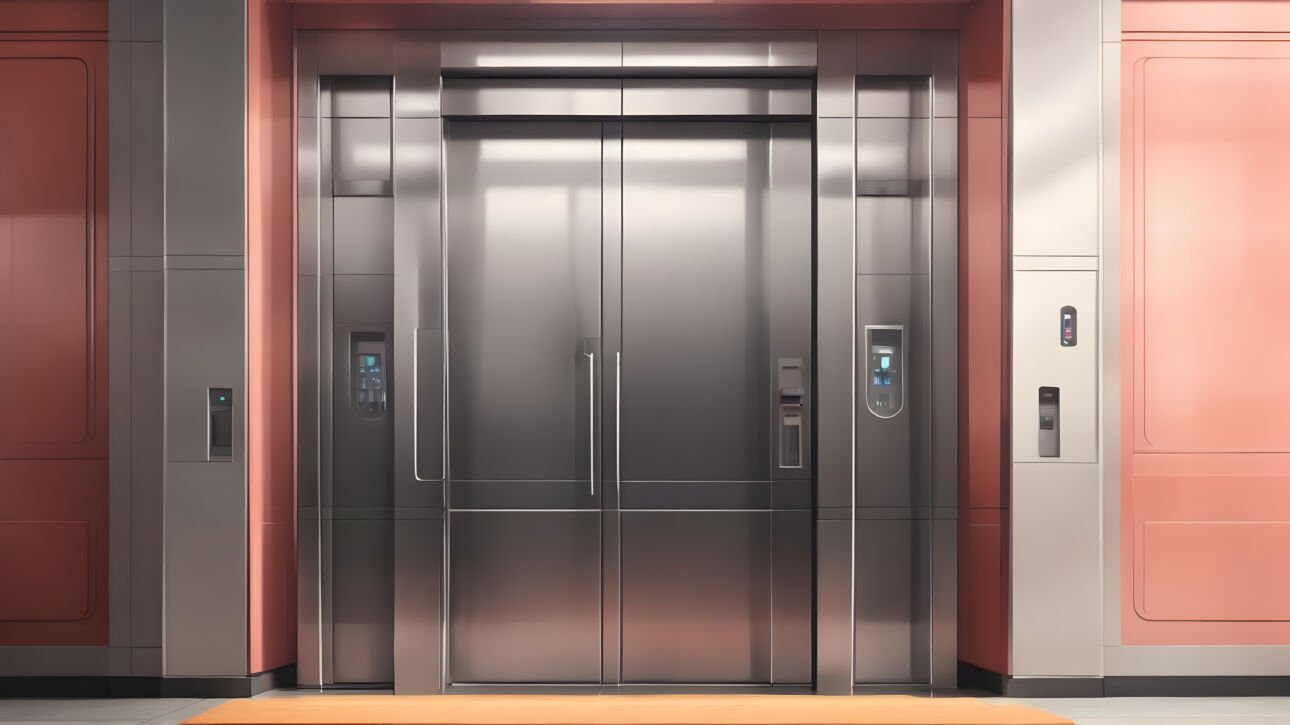 Modern elevator doors